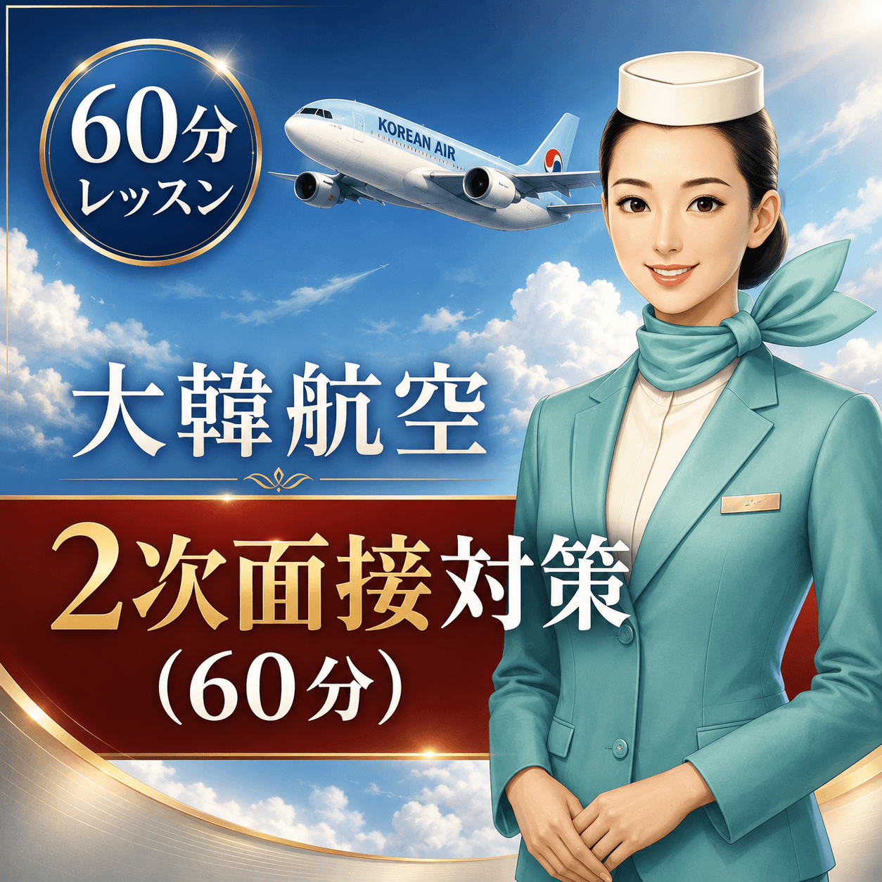 大韓航空 2次面接対策